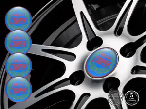 Mini Cooper Rim Stickers for Cars High-Quality Emblems